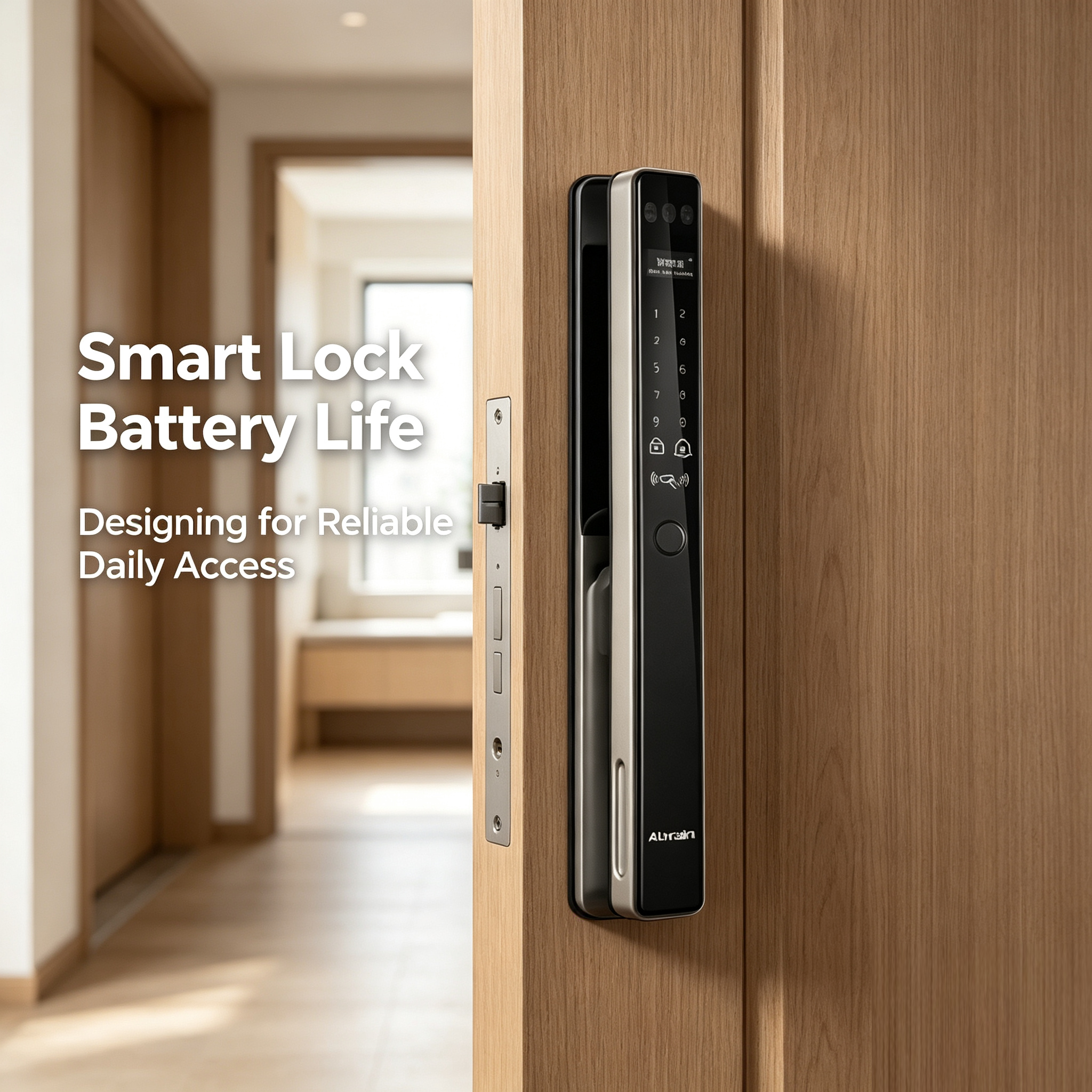 ¿Cómo afecta la duración de la batería al diseño de fábrica de Smart Lock?